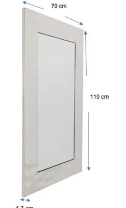 Lustro ścienne Caldera 70x110cm