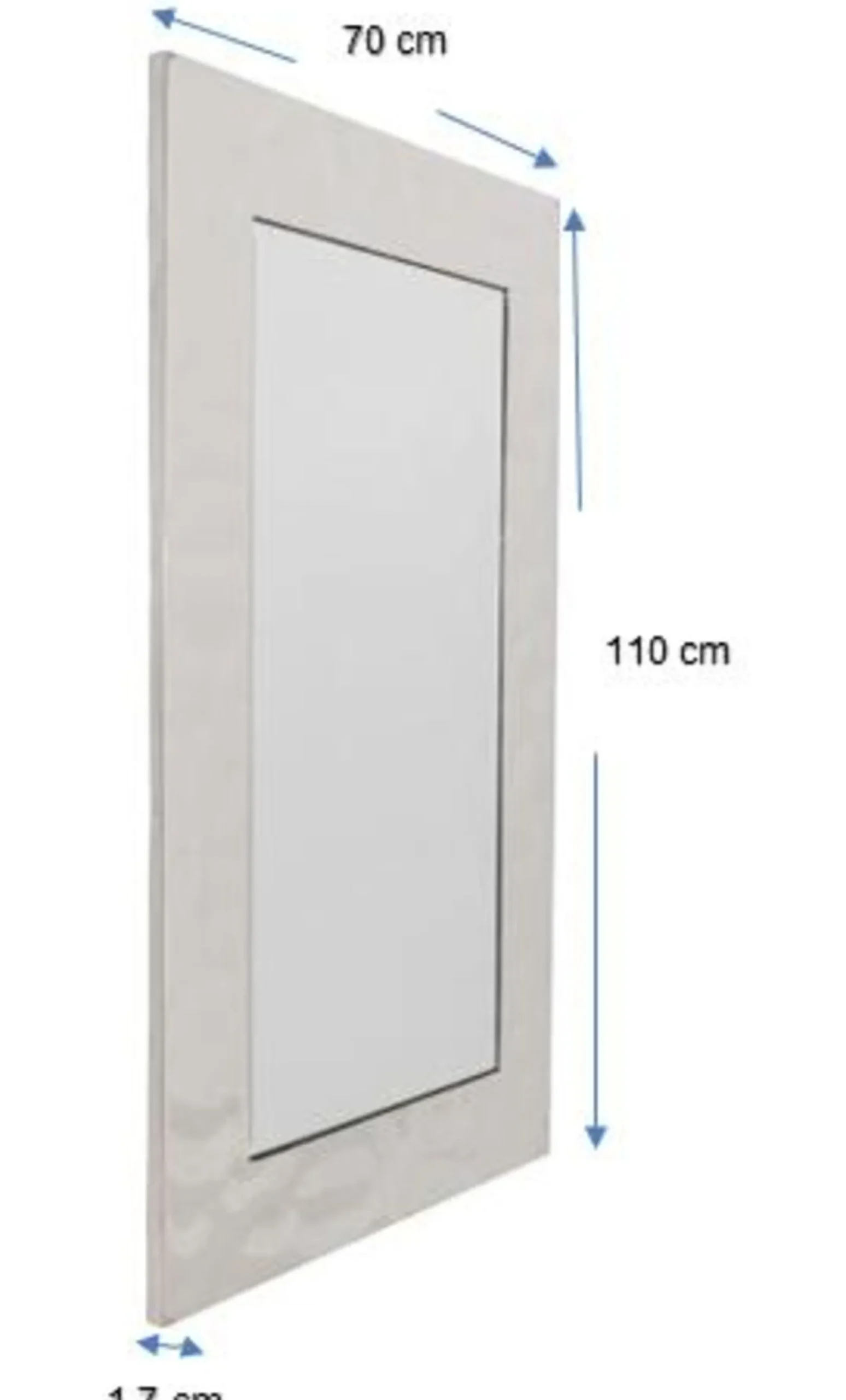 Lustro ścienne Caldera 70x110cm