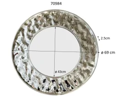 Lustro Ścienne Carino Ø69cm