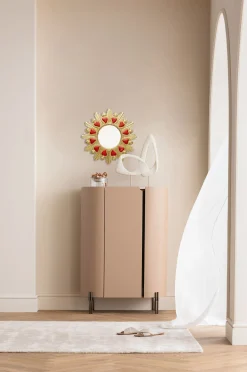 Lustro Ścienne Flaming Heart Ø39cm