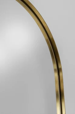 Lustro ścienne nowoczesne rama złota 80x190 cm