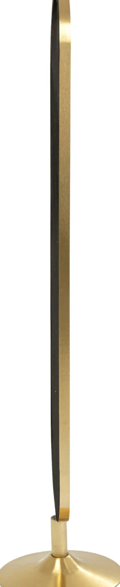 Lustro stojące Curve MO 40x170 cm mosiężne
