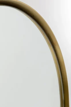 Lustro stojące Curve MO 40x170 cm mosiężne