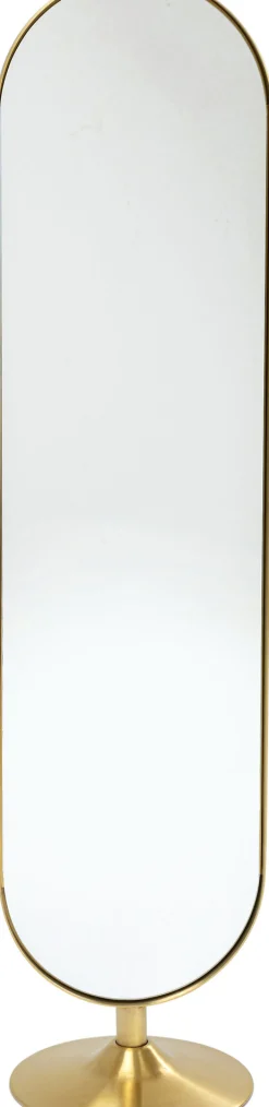 Lustro stojące Curve 40x170 cm złote