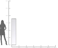 Lustro wiszące Bella 30x180 cm czarne