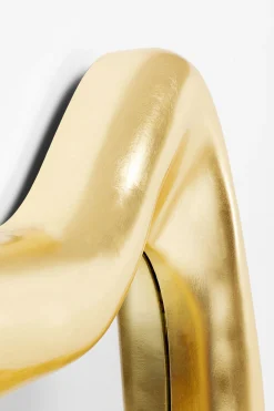 Lustro wiszące Hologram 117x68 cm złote