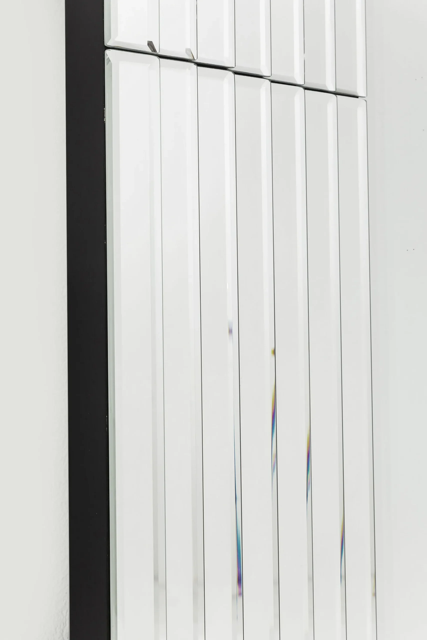 Lustro wiszące Linea Rectangular 200x100 cm srebrne