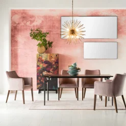 Lustro wiszące Shadow Soft 200x80 cm czarne