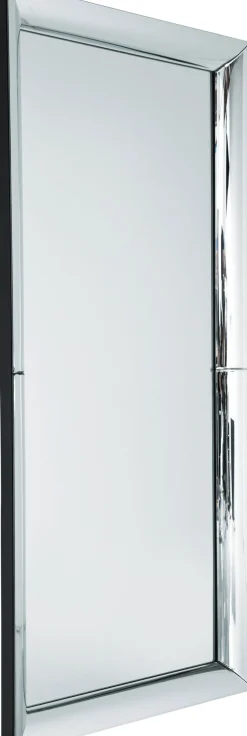 Lustro wiszące Soft Beauty 207x99 cm srebrne