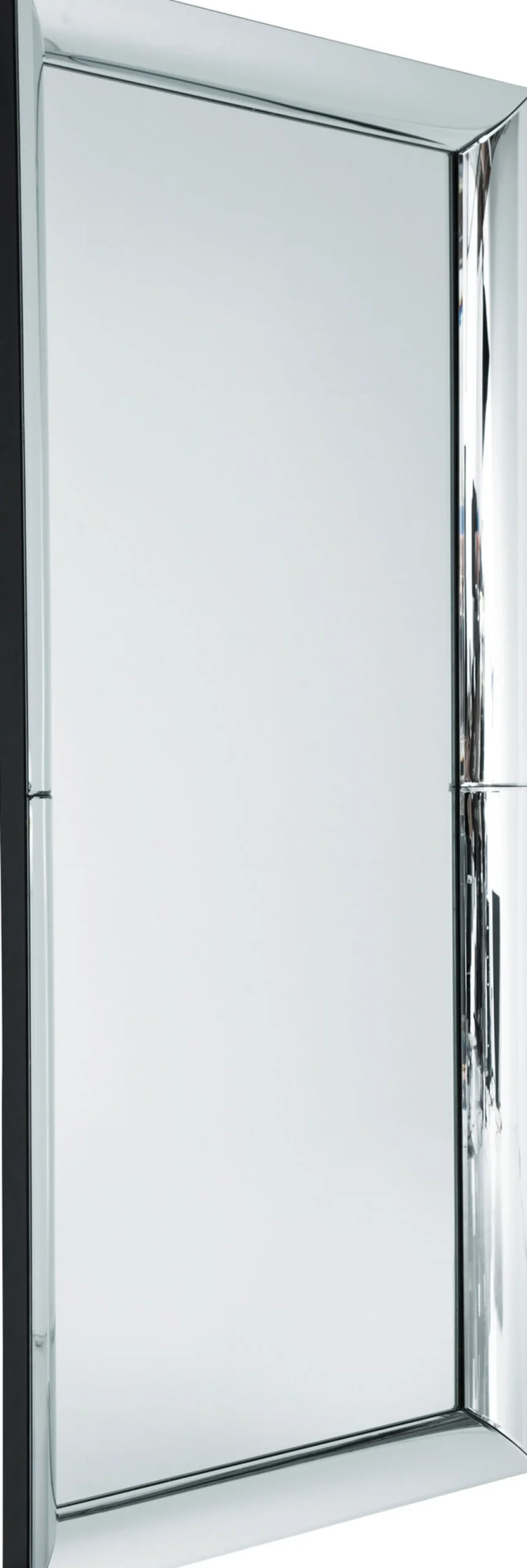 Lustro wiszące Soft Beauty 207x99 cm srebrne