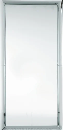 Lustro wiszące Soft Beauty 207x99 cm srebrne