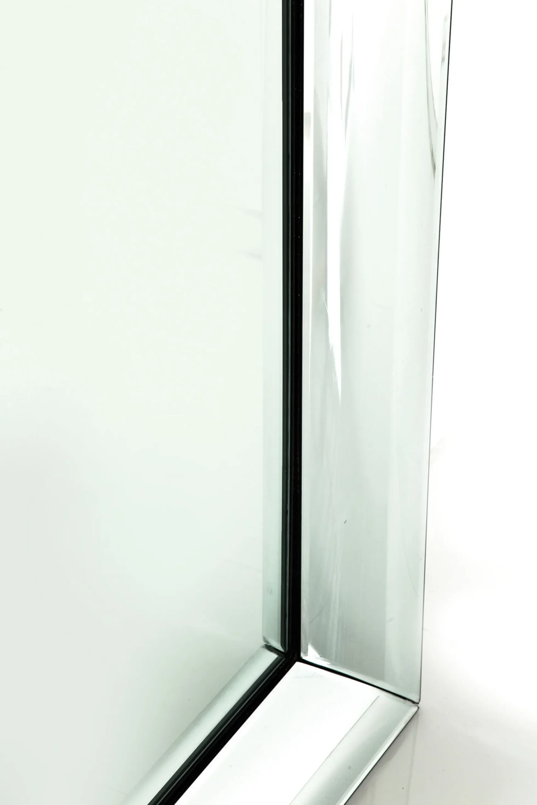 Lustro wiszące Soft Beauty 207x99 cm srebrne