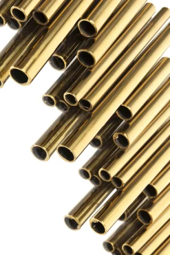 Lustro wiszące Solare Gold Ø132 cm złote