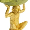 Misa dekoracyjna Banana Leaf 24x22 cm zielono-złota