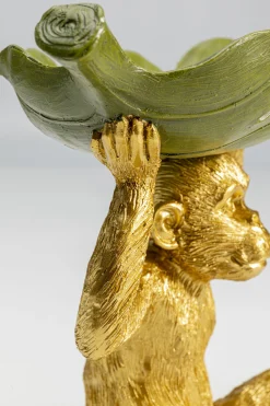 Misa dekoracyjna Banana Leaf 24x22 cm zielono-złota