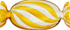 Misa dekoracyjna Candy żółta 35cm