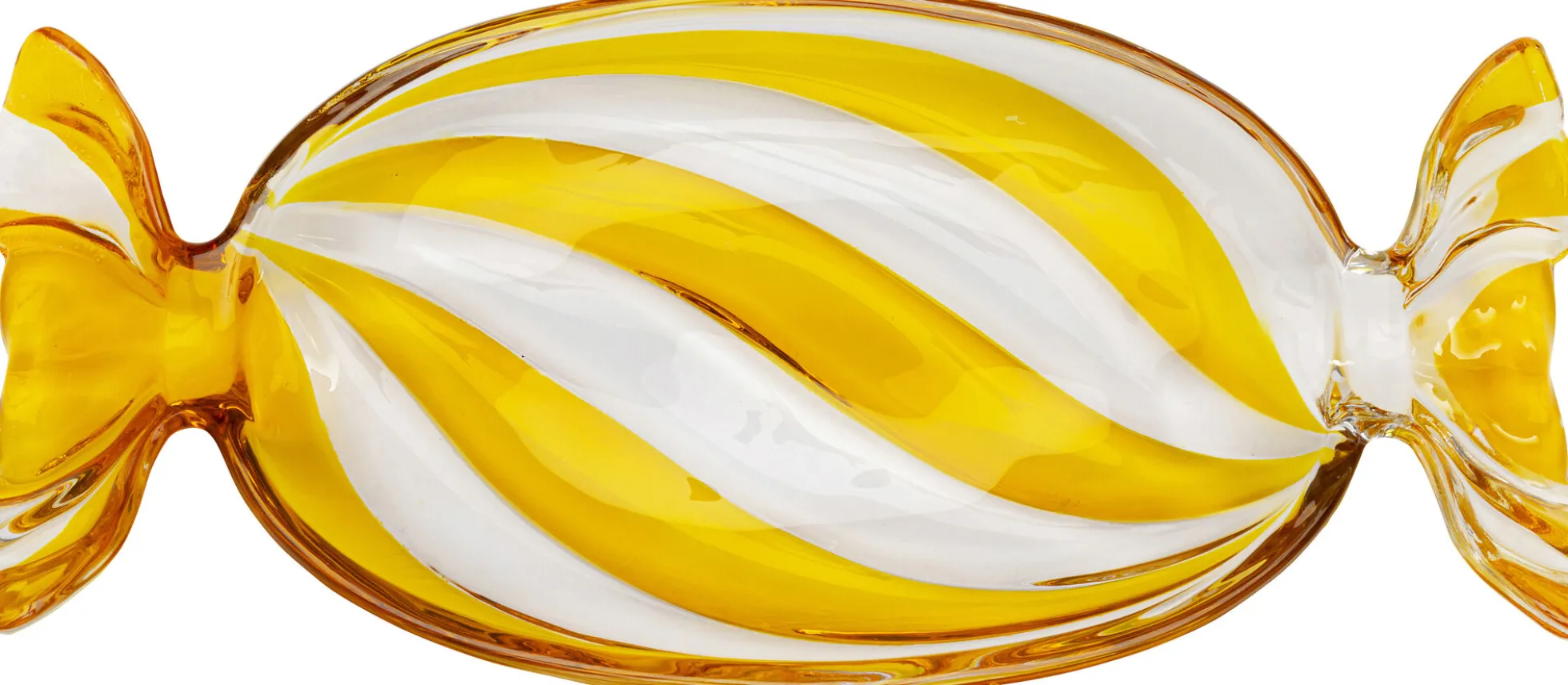 Misa dekoracyjna Candy żółta 35cm