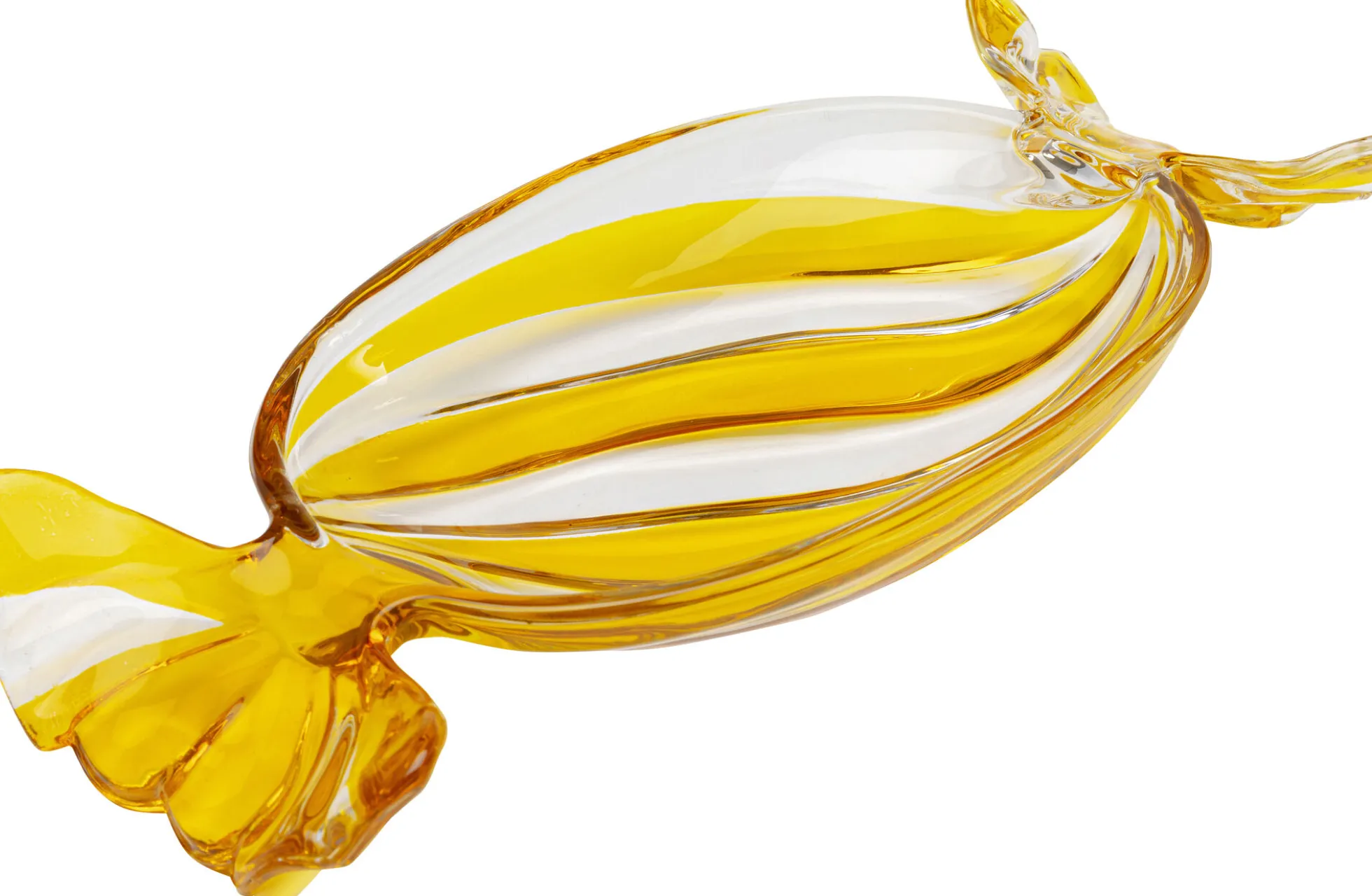 Misa dekoracyjna Candy żółta 35cm
