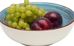 Misa z kamionki niebieska Ø22 cm 1,5L