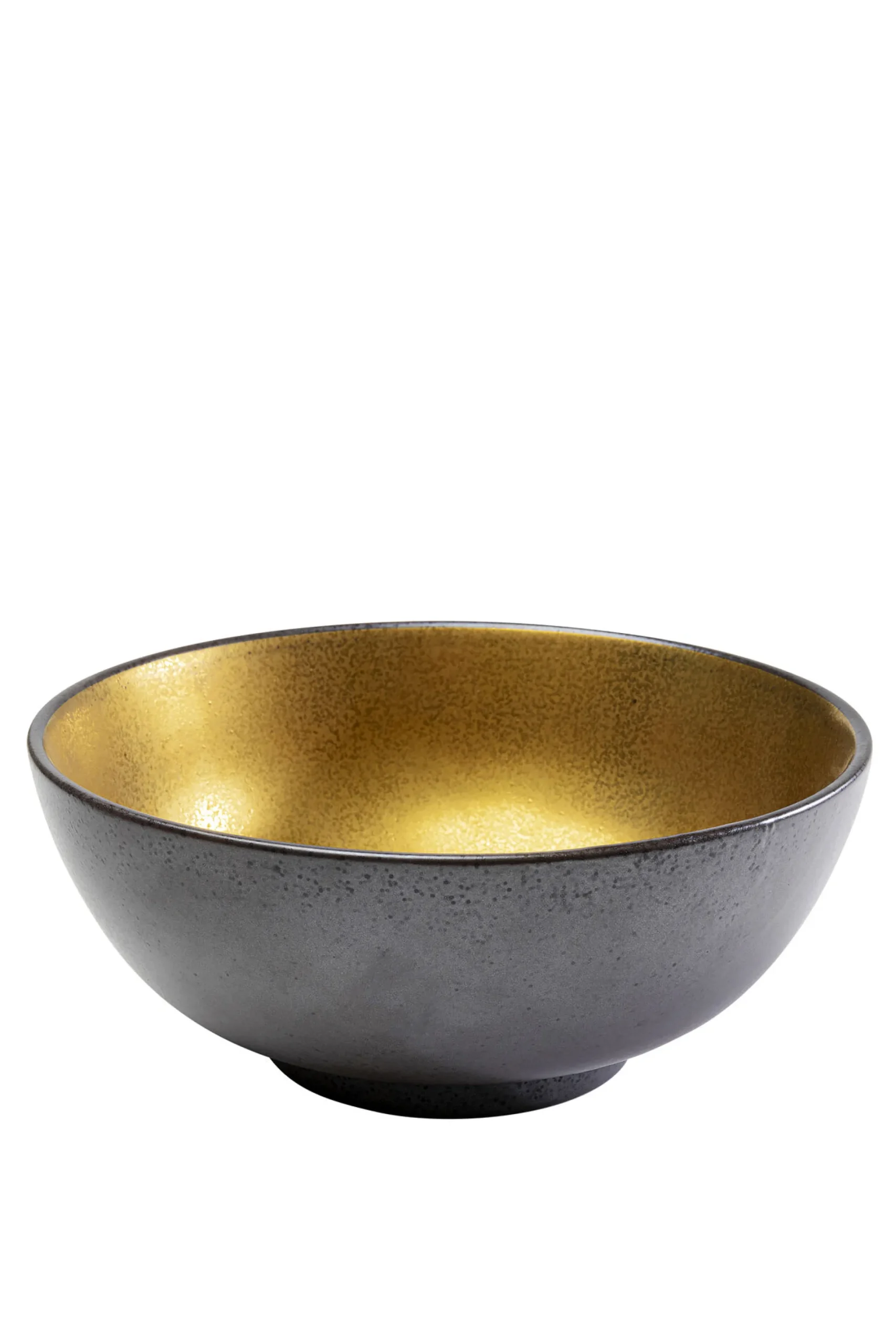 Misa z porcelany czarno-złota Ø21 cm 1,4 L