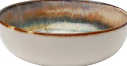 Miska kamionkowa środek w kolorze niebieskim Ø18 cm