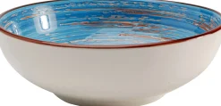 Miska niebieska kamionkowa 730 ml