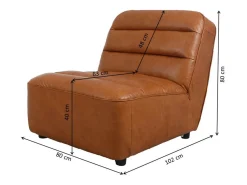 Moduł Modi Cognac 80cm