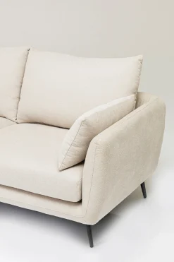 Narożnik Amalfi 275x159 cm kremowy lewy