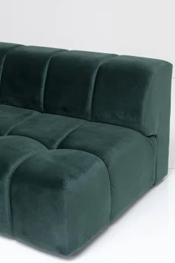 Narożnik Belami 265x210 cm ciemnozielony lewy