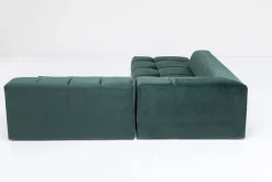 Narożnik Belami 265x210 cm ciemnozielony lewy