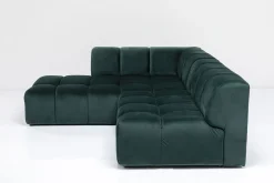 Narożnik Belami 265x210 cm ciemnozielony lewy