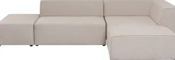 Narożnik Infinity Ottomane 306x182 cm kremowy prawy