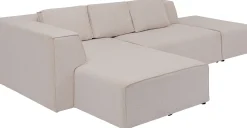 Narożnik Infinity Ottomane 306x182 cm kremowy lewy