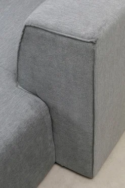 Narożnik Infinity szary 302x182 cm prawostronny