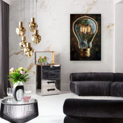 Obraz Art Bulb LED 80x120cm