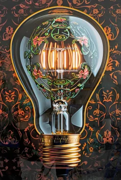Obraz Art Bulb LED 80x120cm