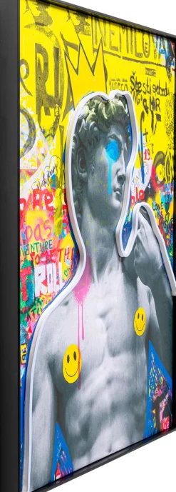 Obraz David Graffiti LED 60x80cm