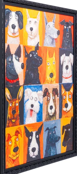 Obraz Dog Faces 90x120cm