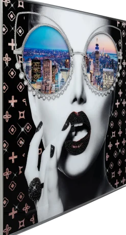 Obraz do salonu nowoczesny Nowy Jork 120x120 cm