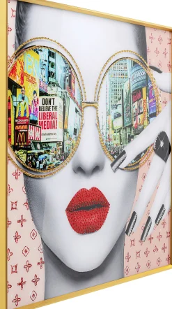 Obraz do salonu nowoczesny Times Square 80x80 cm