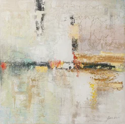 Obraz Dust Gold 120x120 cm