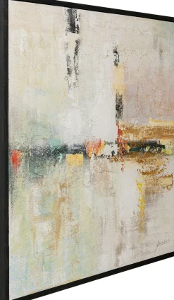 Obraz Dust Gold 120x120 cm