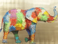 Obraz Flower Elefant 50x40cm