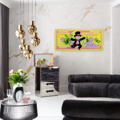 Obraz Graffiti Money 70x160cm