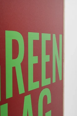 Obraz Green Flag 40x60cm
