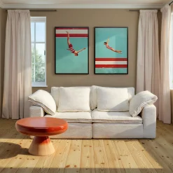 Obraz Jumping Girl Up 103x73cm