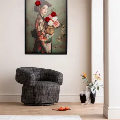 Obraz Kimono Girl 84x124cm
