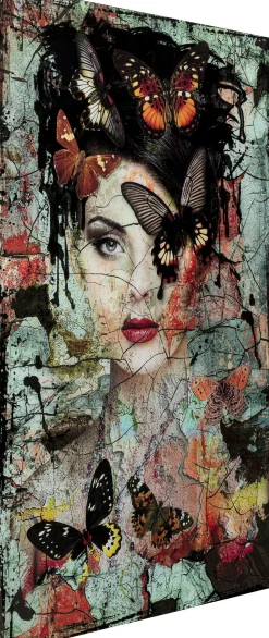 Obraz Lady Butterfly 100x150 cm kolorowy