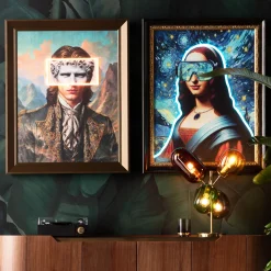 Obraz LED Art Gentleman 80x100cm
