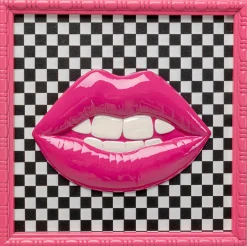 Obraz Lips 27x27cm